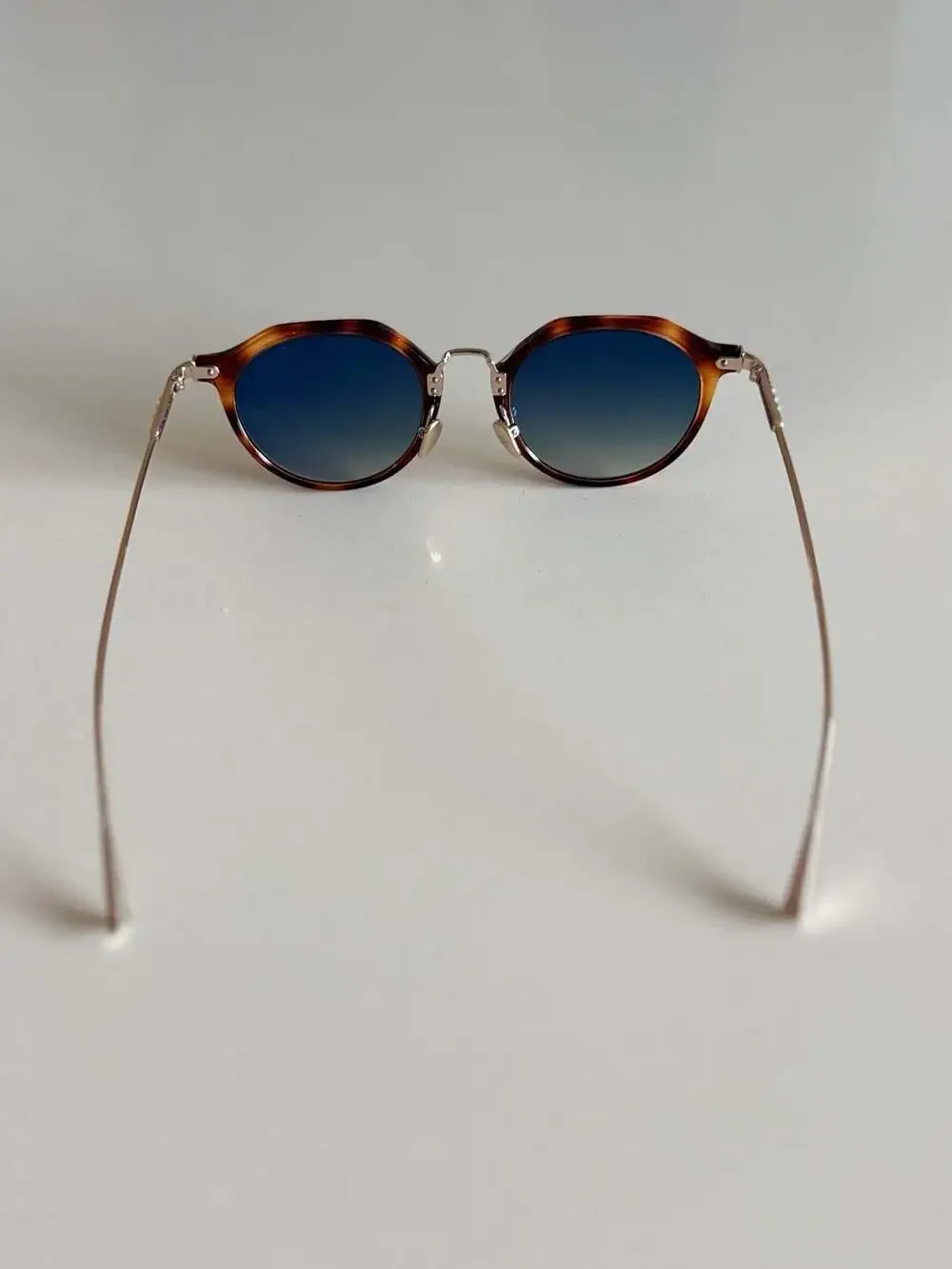 Taylor Morris Castle Tortoiseshell Sunglasses Green Gradient(READ)